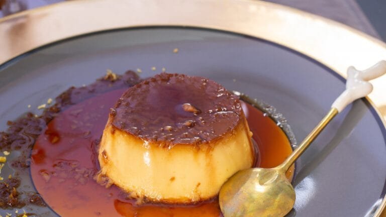 Crème caramel maison